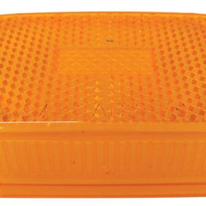 PETERSON 10815A REPLACEMENT LENS AMBER; Replacement Lens Fits Peterson Light Series 106A/ R And 108WA/ WR; Amber