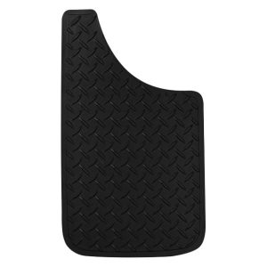 PLASTICOLOR 000548R01 MUD GUARD DIAMOND PLATE 11X19