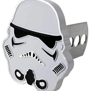 PLASTICOLOR 002280R01 Star Wars Storm Trooper Metal Hitch Receiver Cover