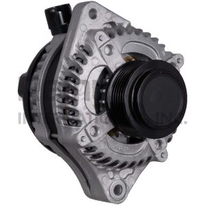REMY 11119 Alternator/ Generator OE Replacement; Alternator; 8 mm x 1.25 Positive Battery Output Terminal; Internal Fan; Model NDIISC6P; 66.6 mm Nominal Pulley Diameter; 6 Groove Clutch Or Decoupler Pulley (REFURBISHED)