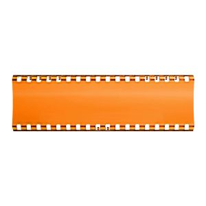 RIGID 105833 COVER 6 In SR-SERIES AMBER PRO; 6 In Length; Amber; Polycarbonate; Without Logo; Single