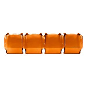 RIGID 11009 COVER ADAPT 10 In AMBER PRO; 10 In Length; Amber; Polycarbonate; Without Logo; Single