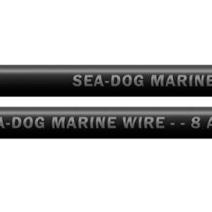 SEA-DOG 8008010 8 AWG BLACK 25FT PRIMARY WIRE; Stranded Conductor; 8 Gauge; Black; 25 Foot Spool; Tinned Copper Conductor/ PVC Insulation