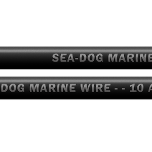 SEA-DOG 8010010 10 AWG BLACK 25FT PRIMARY WIRE; Stranded Conductor; 10 Gauge; Black; 25 Foot Spool; Tinned Copper Conductor/ PVC Insulation