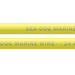 SEA-DOG 8014032 14 AWG YELLOW 100FT PRIMARY WI RE; Stranded Conductor; 14 Gauge; Yellow; 100 Foot Spool; Tinned Copper Conductor/ PVC Insulation