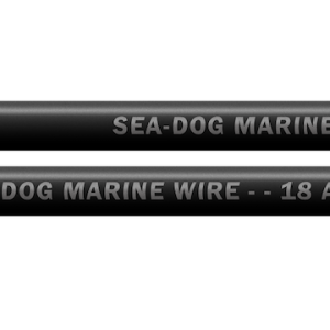 SEA-DOG 8018012 18 AWG BLACK 100FT PRIMARY WIR E; Stranded Conductor; 18 Gauge; Black; 100 Foot Spool; Tinned Copper Conductor/ PVC Insulation