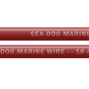 SEA-DOG 8018022 18 AWG RED 100FT PRIMARY WIRE; Stranded Conductor; 18 Guage; Red; 100 Foot Spool; Tinned Copper Conductor