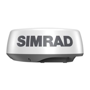 SIMRAD 000-14537-001 RADAR HALO20 20FT 24NM 10M, Dome; 20 In Dome; Up To 24 Nautical Miles Range; 24 RPM Range; White; IPX6 Rating Waterproof; With 10 Meter Cable