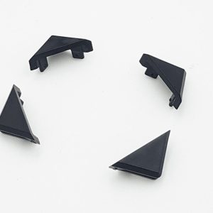 SIMRAD 000-15822001 NSX CORNER CLIP REPLACEMENT; Corner Clips For NSX Multi Function Displays; Black