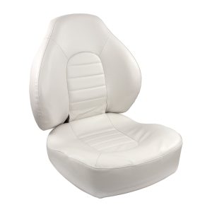 SPRINGFIELD 1041636 FISH PRO MID BACK FOLDING SEAT - WHITE