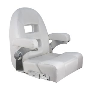 SPRINGFIELD 1042035-W Center Console Helm Flip-Up - White/White