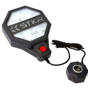STKR 00246 Parking Aid Sensor; Can Detect Obstacles Over 6 In To 6 Feet Away From Bumper; Choose Your Exact Distance; Black
