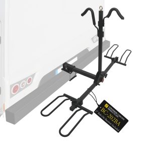 STROMBERG BC-202BA 2-Bike Rack for Vehicle - Bike Rack Hitch Mount, Rigid Car Bike Rack, Bike Accessories for RV, Bike Rack for SUV, Bike Rack for Truck, Trailer Hitch Bike Rack