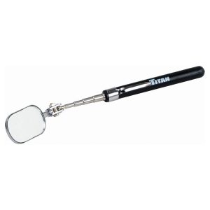 TITAN 11185 Tool 1 in x 2 in Oval Telescoping Inspection Mirror