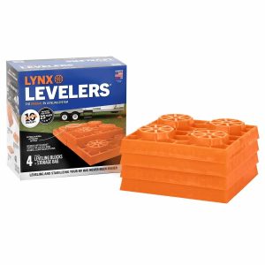 TRI-LYNX 00016 Lynx Levelers - 4 Pack, Orange