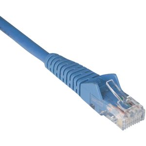 TRIPP LITE N201-001-BL CAT-6 Gigabit Snagless Molded Patch Cable (1ft)
