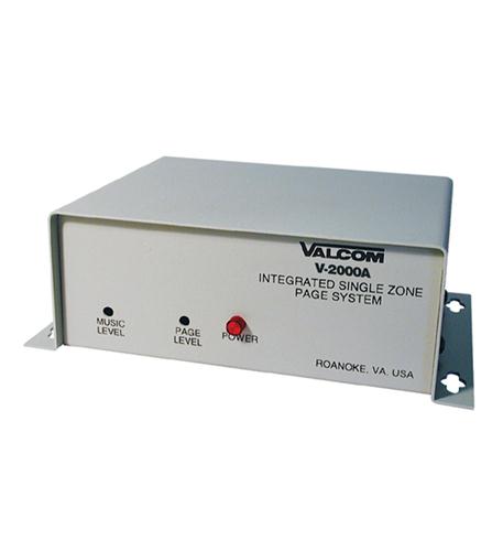 VALCOM V-2000A Page Control - 1 Zone 1Way
