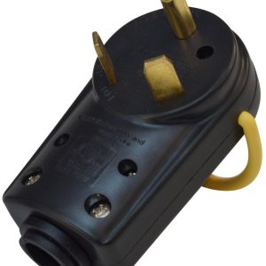 VALTERRA A10P30VP 30A REPLACEMENT PLUG CAR; Replacement Plug Head; 30 Amp; Male End; With Plug Head Handle; Black; With Retail Package