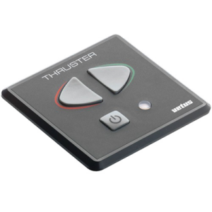 VETUS BPSE2 BOW THRUSTER PANEL PUSHBUTTON; Bow Thruster Panel With Pushbuttons With Built-In Time Lapse Device When Reversing The Direction Of Rotation. Offers Optimum Safety And Performance. Watertight To IP66. 12/24 VDC. 3.3FT X 3.3