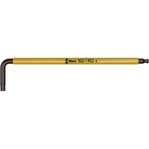 WERA 05022608001 Metric BlackLaser L-Key Hex-Plus: 4mm
