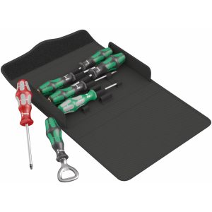 WERA 05105626001 Kraftform 300/7 Set 4 Screwdriver Set Kraftform Plus 7 Pieces