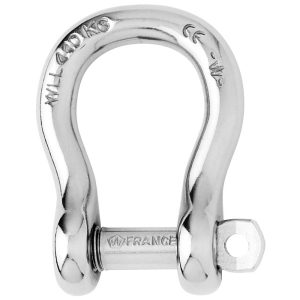 WICHARD 01445 CAPTIVE PIN BOW SHACKLE - DIAMETER 10MM - 13/32 INCH