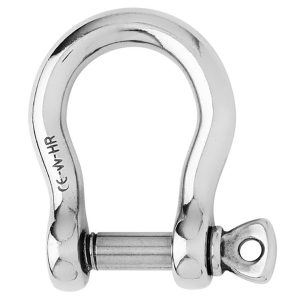 WICHARD 11245 HR Bow Shackle - 10mm Pin Diameter