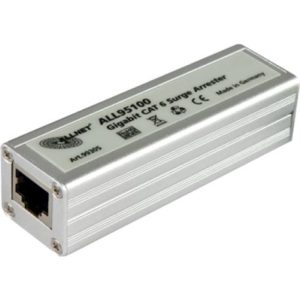 ALLNET ALLNET-ALL95100 Ethernet Surge Protector PoE+ Giga RJ45