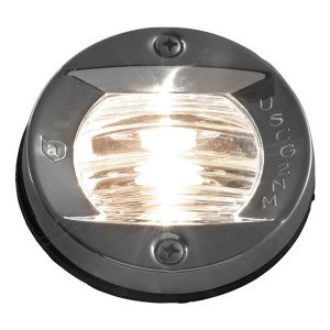 ATTWOOD 6356D7 VERTICAL, FLUSH MOUNT TRANSOM LIGHT - ROUND