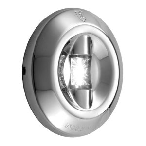 ATTWOOD 6556-7 LED 3-MILE TRANSOM LIGHT - ROUND