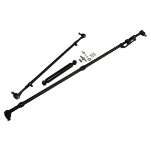 CROWN AUTO SK3 Steering Upgrade Kit; Heavy Duty Replacement; With Tie Rod Assembly/ Drag Link Kit/ Steering Stabilizer