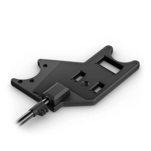 GARMIN 010-13404-00 Trolling Motor Mounting Plate; ForcePro; Use To Attach Garmin Spy Pole To Force/ Force Pro Trolling Motor; Black; With Stabilizer Bar/ Mounting Hardware