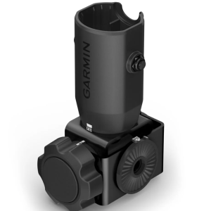 GARMIN 010-13404-70 ADJUSTABLE PERSPECTIVE BOTTOM MOUNT; Use To Mount LiveScope Transducer To Spy™ Pole; Black; With Hardware