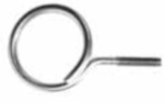 GARVIN BR-200 2in. Machine Screw Thread Bridle Ring 1/4-20 Threaded Leg 100percase