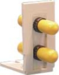 HUBBELL AMOBST2 HOUSING BRKT AMO W/2 SM/MM ST ADAP