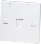 HUBBELL BPS11 PLATE INTL SHUTTERD 1P 86X86 WH