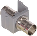 HUBBELL SFBGY SNAP-FIT BNC GY