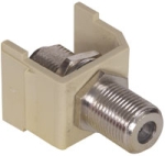 HUBBELL SFFEX SNAP-FIT F-CONN NICKEL EI