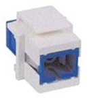 HUBBELL SFFSCG SNAP-FIT FIBER FLUSH SC SM/MM GY