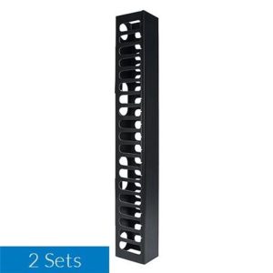 ICC ICCMSC30BK VERT FGR DUCT FOR 7FT RACK, SIDE/CENTER