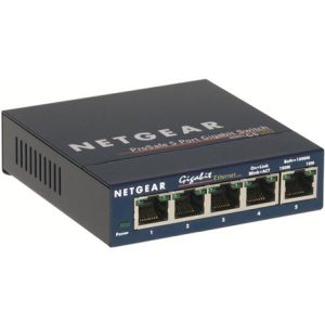 NETGEAR GS105NA 5 Port Gigabit Desktop Switch