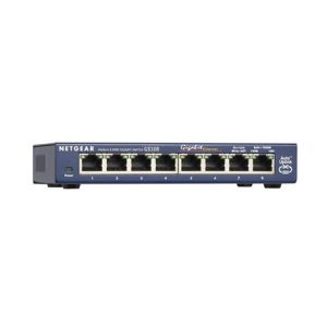 NETGEAR GS108-400NAS ProSafe 8 Port Gigabit Switch