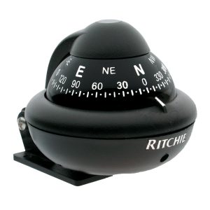 RITCHIE X-10B-M RITCHIESPORT COMPASS - BRACKET MOUNT - BLACK