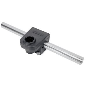 SCOTTY 287 RAIL MOUNTING ADAPTER BLACK F/ 7/8 ROUND RAIL