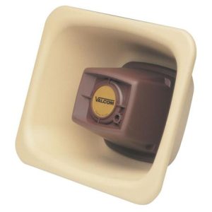 VALCOM V-1090-BG Talkback Flex Horn (Beige)