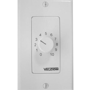 VALCOM V-2992-W Wall Mount Volume Control, Dec
