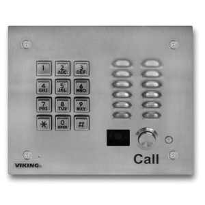 VIKING K-1705-3 Stainless Steel Keypad and Color Camera