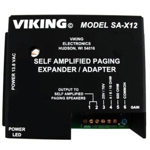 VIKING SA-X12 Self Amplified Paging System Expander