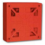 WHEELOCK 31T-115-R 115 VAC Semi-Flush Red