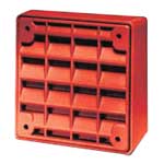 WHEELOCK ET-1010-R Surface Vandal Resistant Speaker Red